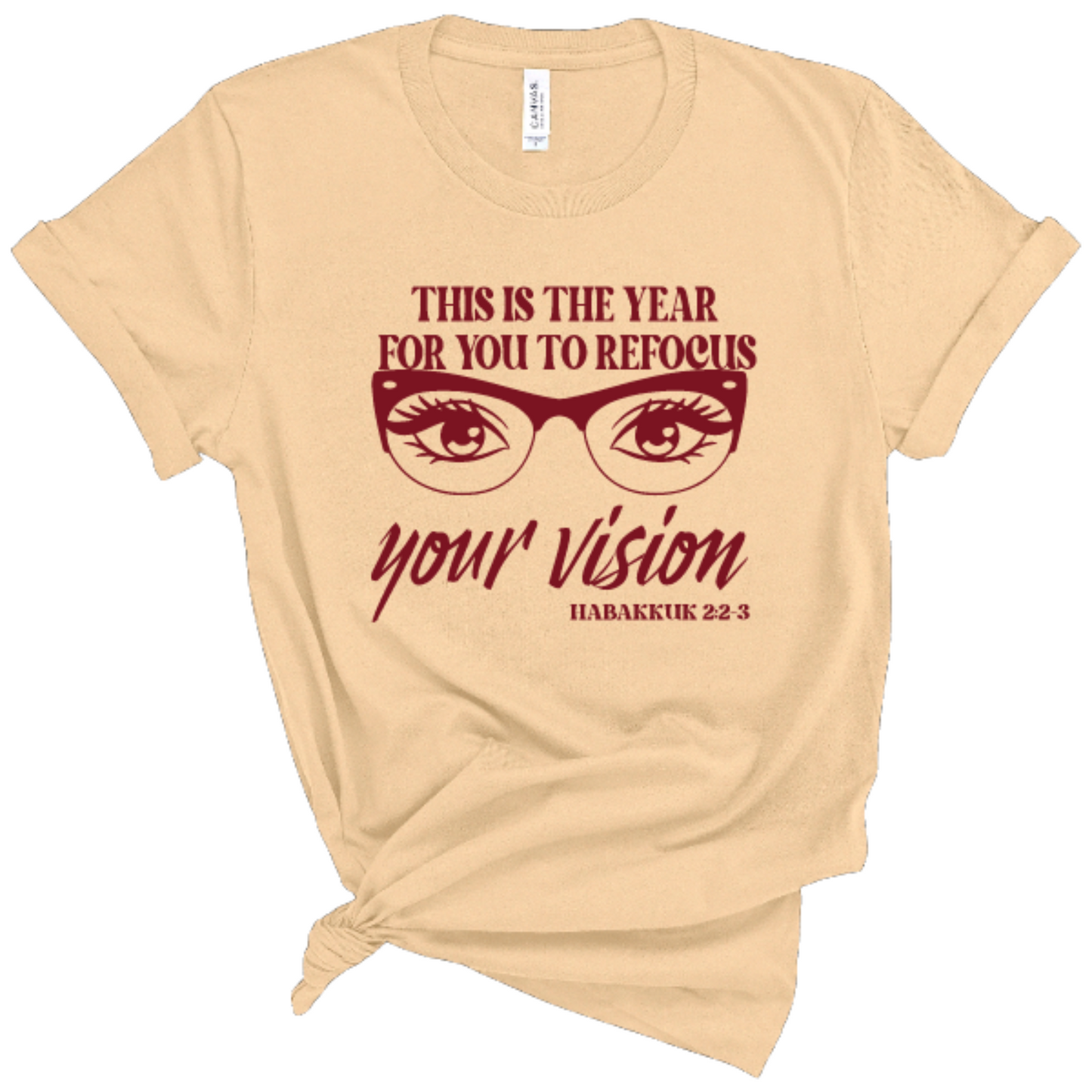 This Is The Year For You To Refocus Your Vision Graphic T-Shirt