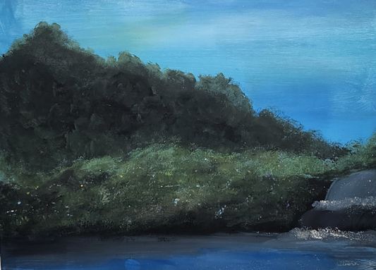 Original Waterfall Canvas Painting - Express Yourself and Beautify Your Home