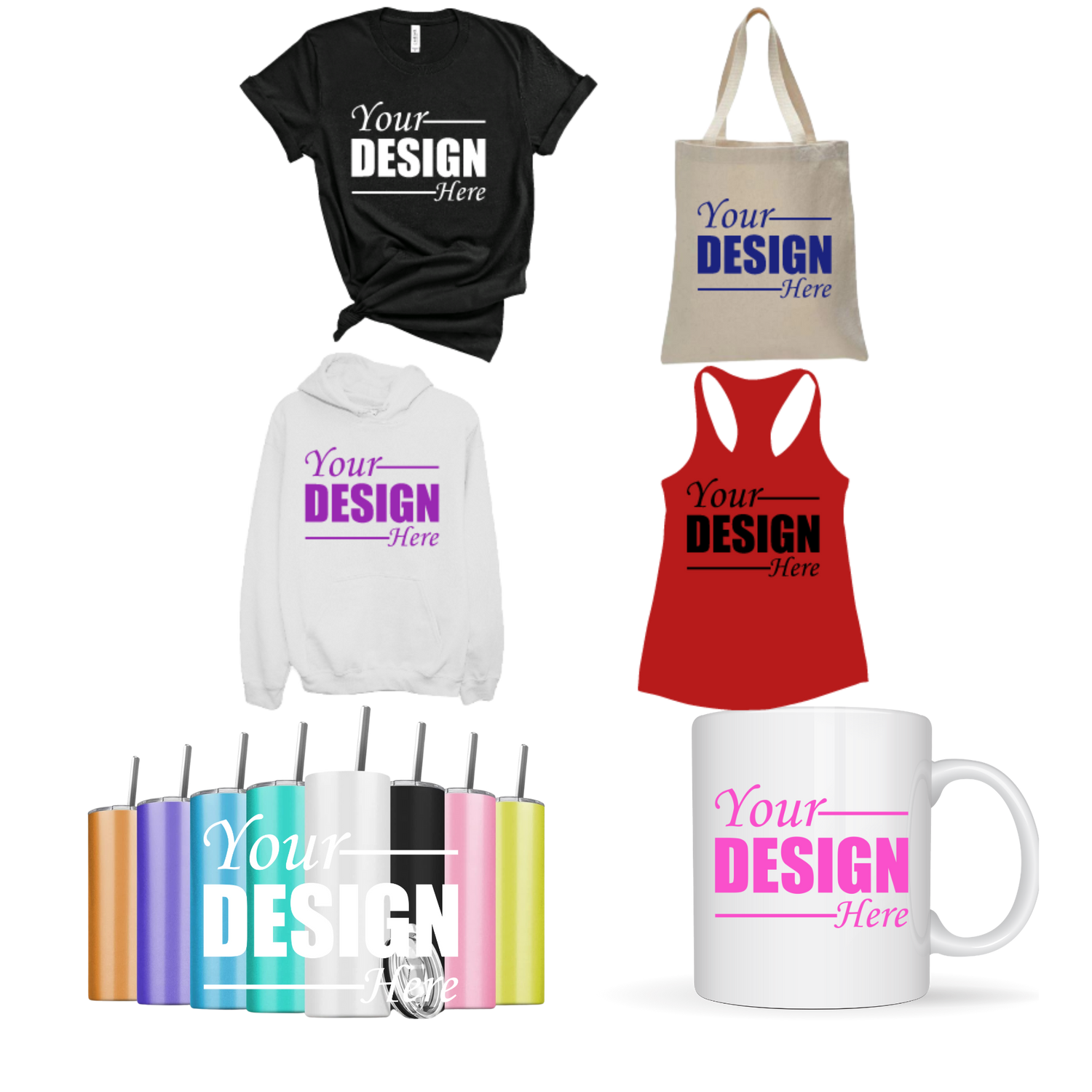 Design Your Own Custom Products