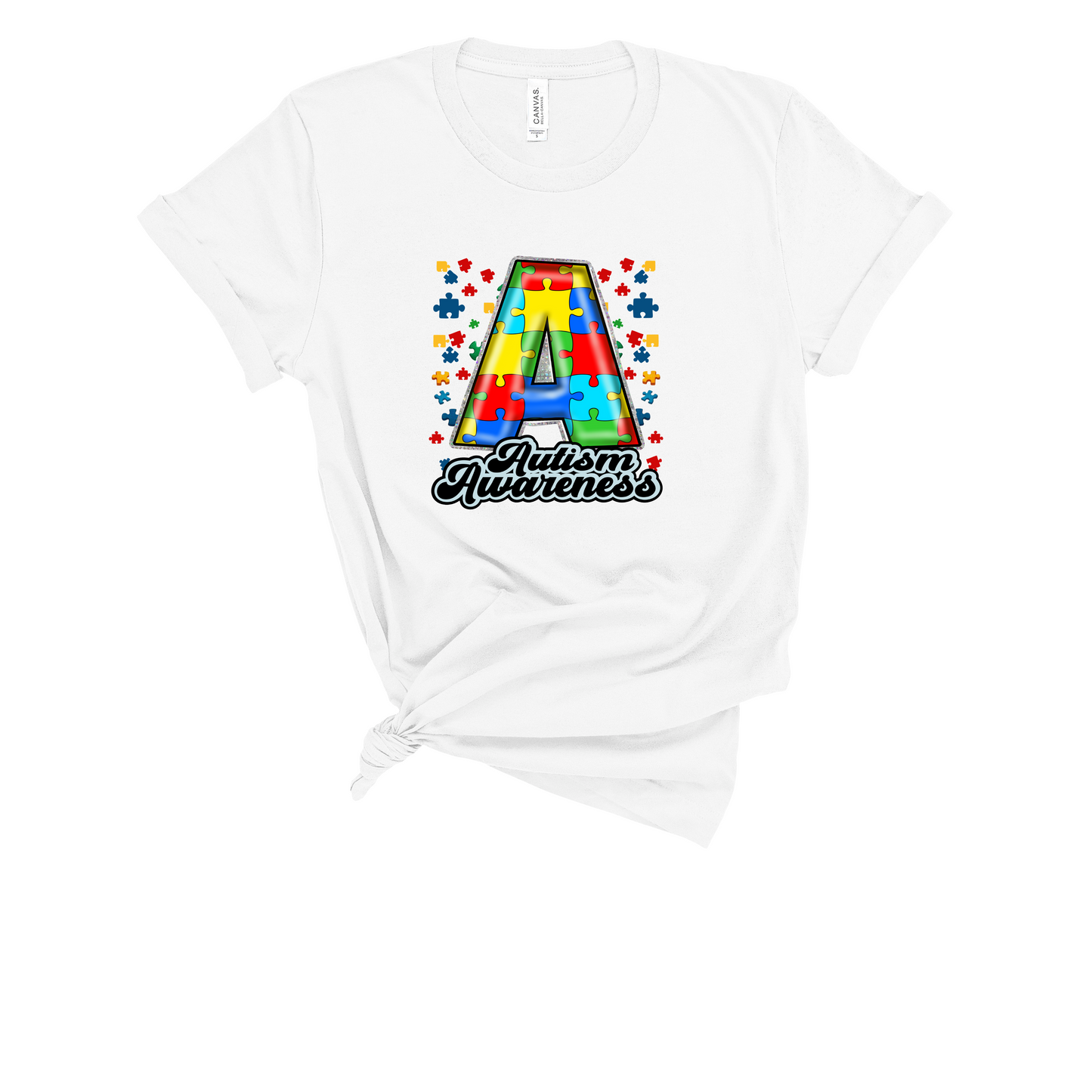 Autism Awareness Puzzle Piece T-Shirt - Support & Advocacy Tee