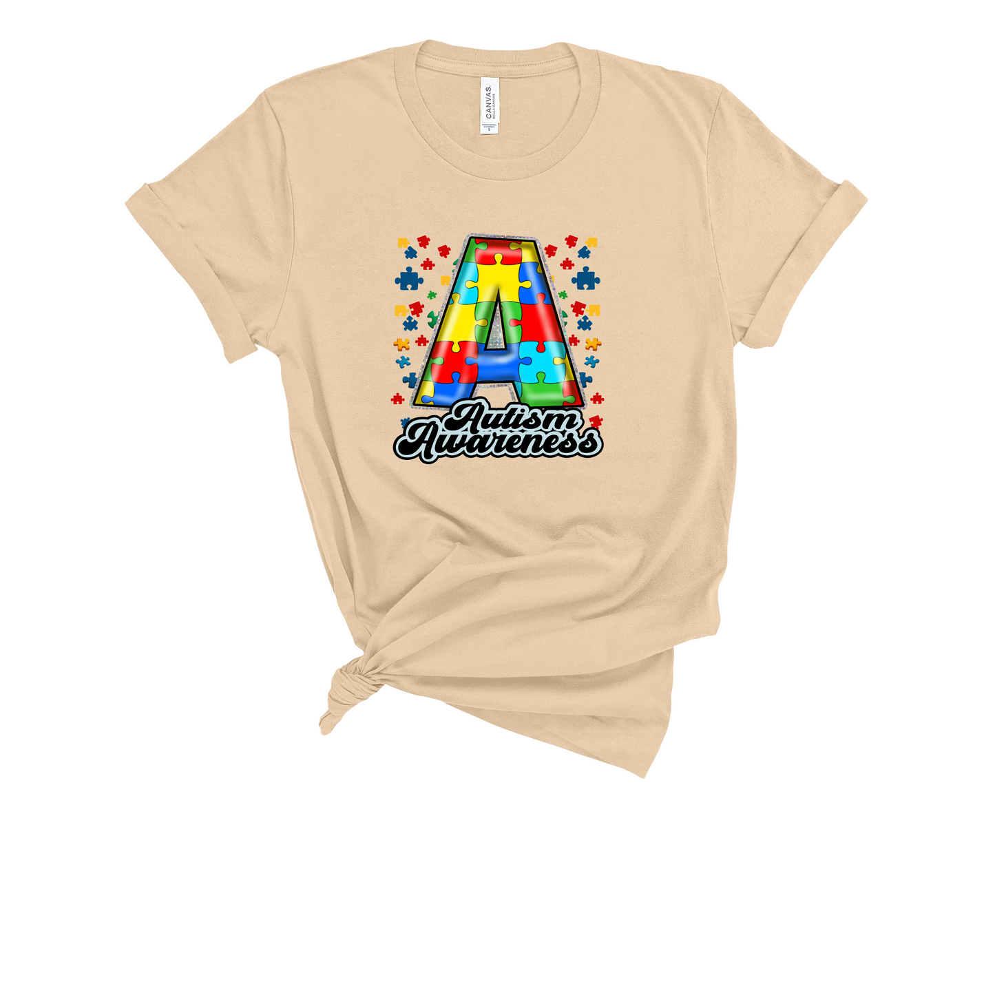 Autism Awareness Puzzle Piece T-Shirt - Support & Advocacy Tee