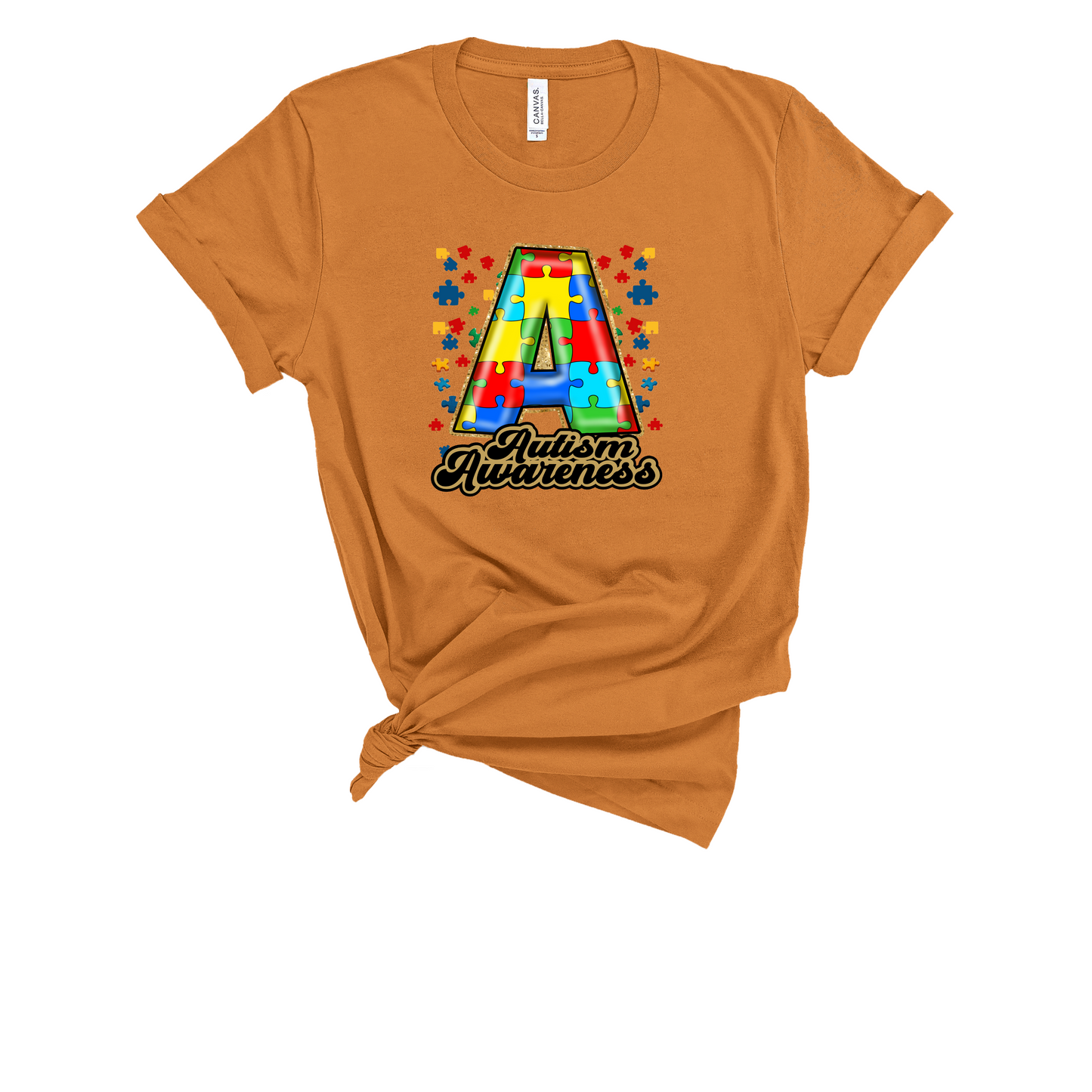 Autism Awareness Puzzle Piece T-Shirt - Support & Advocacy Tee