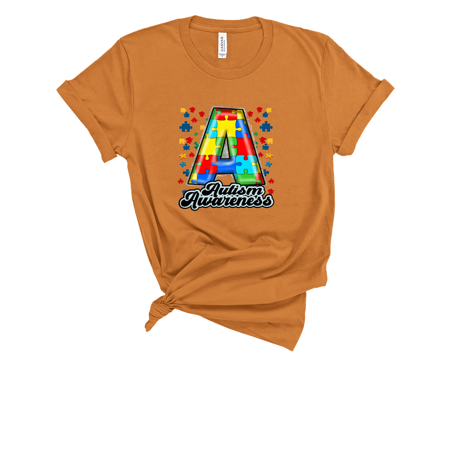 Autism Awareness Puzzle Piece T-Shirt - Support & Advocacy Tee