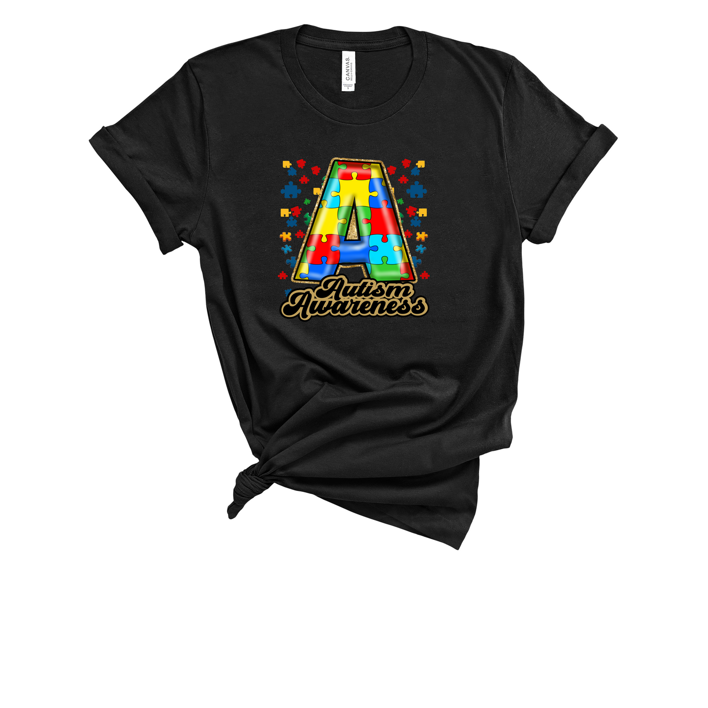 Autism Awareness Puzzle Piece T-Shirt - Support & Advocacy Tee