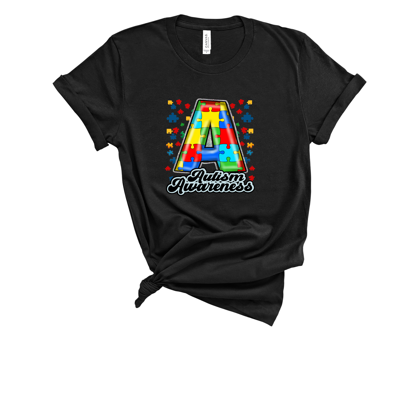 Autism Awareness Puzzle Piece T-Shirt - Support & Advocacy Tee