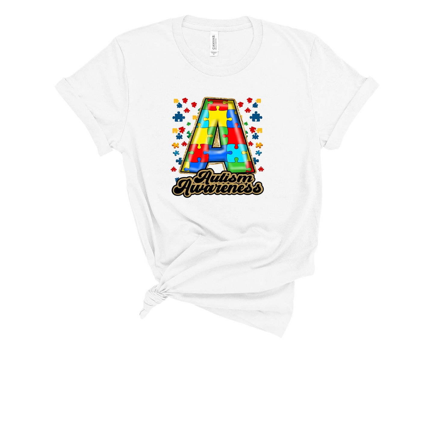Autism Awareness Puzzle Piece T-Shirt - Support & Advocacy Tee
